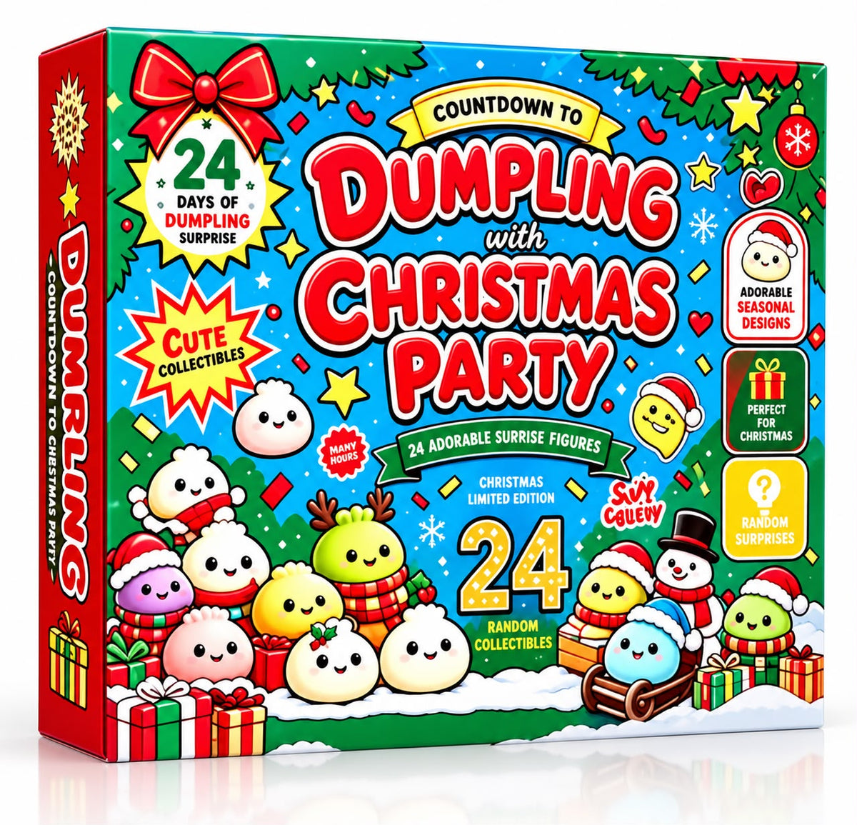 Verpackung des Dumpling Adventskalenders