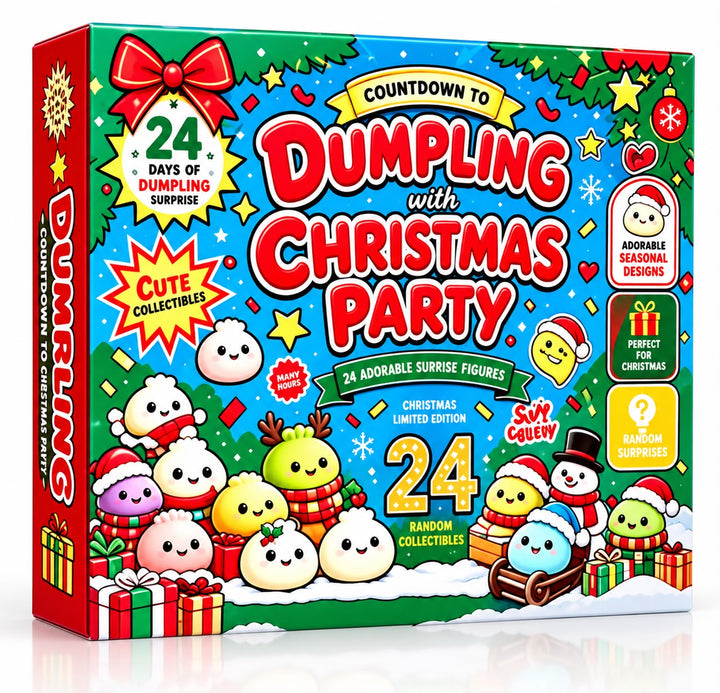 Verpackung des Dumpling Adventskalenders